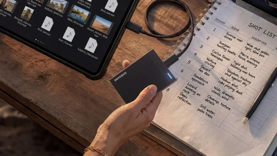 Samsung Electronics P9 lifestyle image. Photo=Samsung Electronics